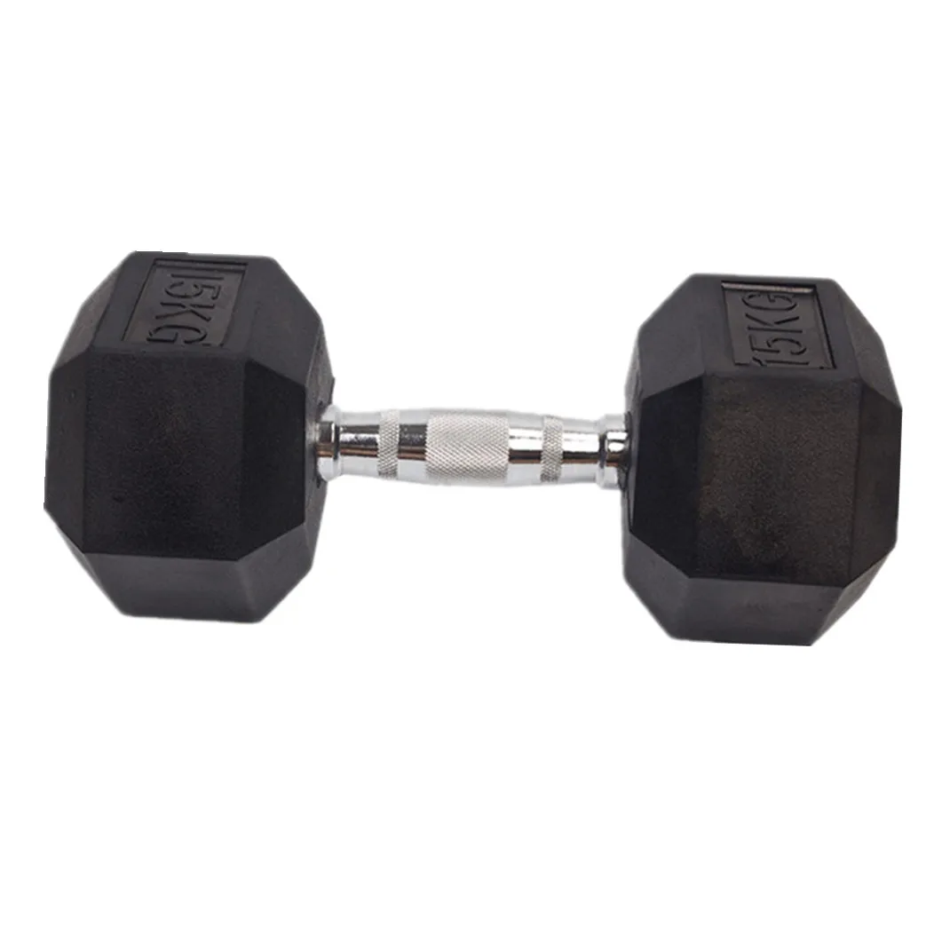 COREMAX Gym Equipment  Dumbbell Sets for Sale  Portable  Rubber Hexagon Dumbbell