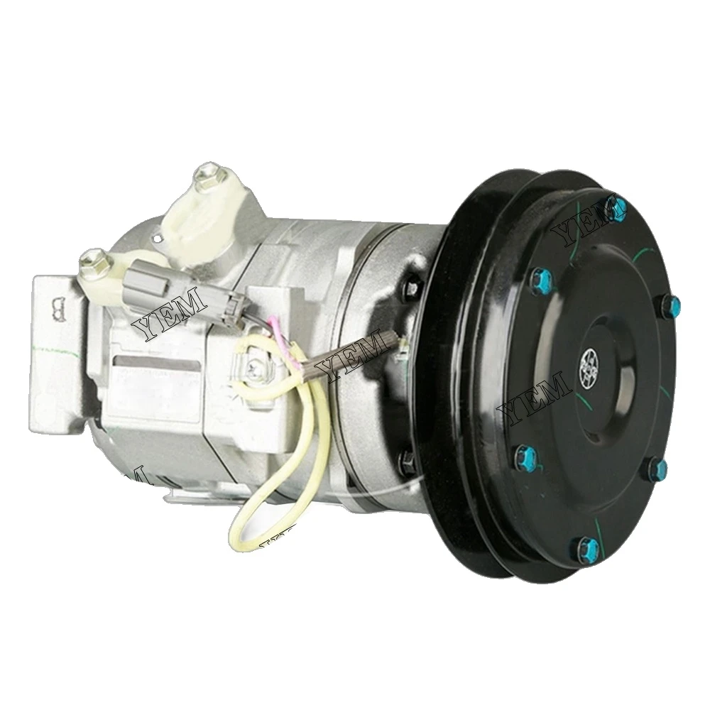 Air Conditioner Compressor 20Y-810-1260 for Komatsu PC200-8 PC88MR-8 PC200LC Diesel Engine Parts