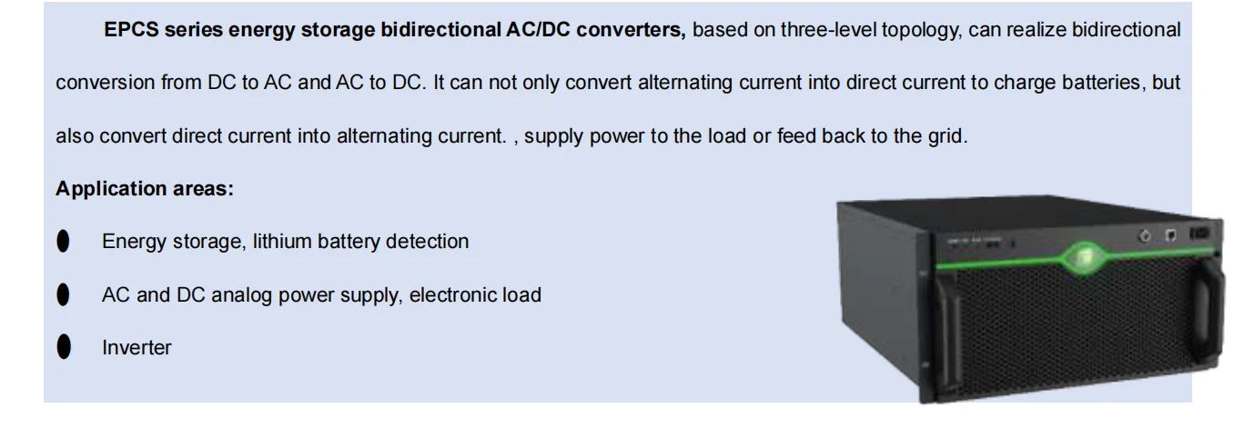 2MWH Battery Energy Storage Container 40ft with 1000KW Bidirectional ...