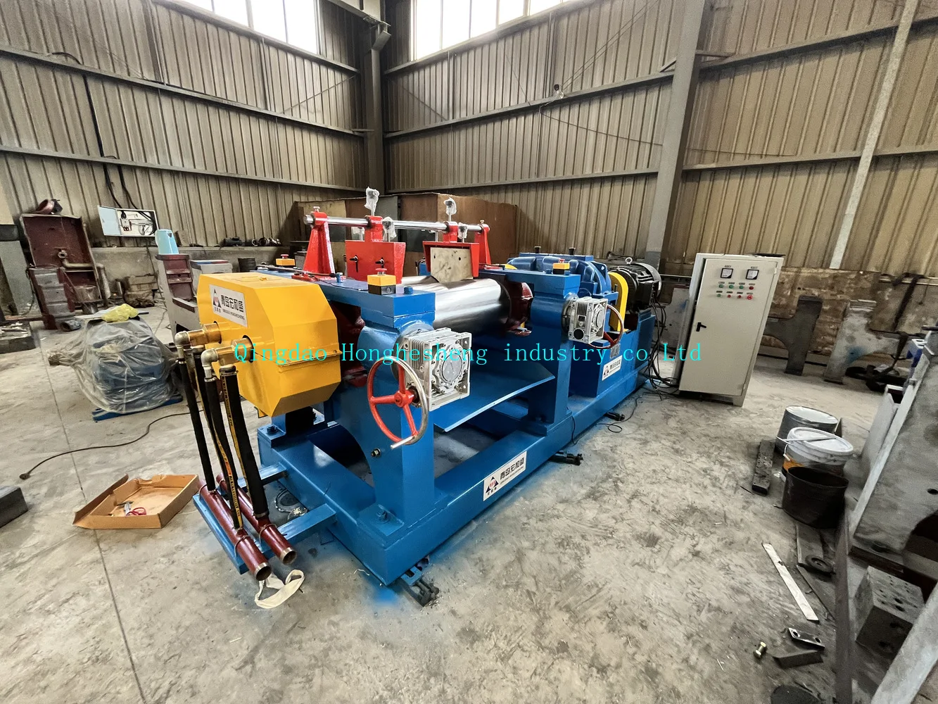 First Hand Two Roll Mixing Mill/reclaimed Rubber Open Mixing Mill/ Rubber Mixing Machine on Sales