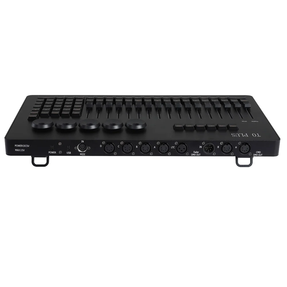 New MINI T0 PLUS Lighting Console Stage DMX512 Controller LED Lighting Mini Console for DJ Night Club Wedding Event Party