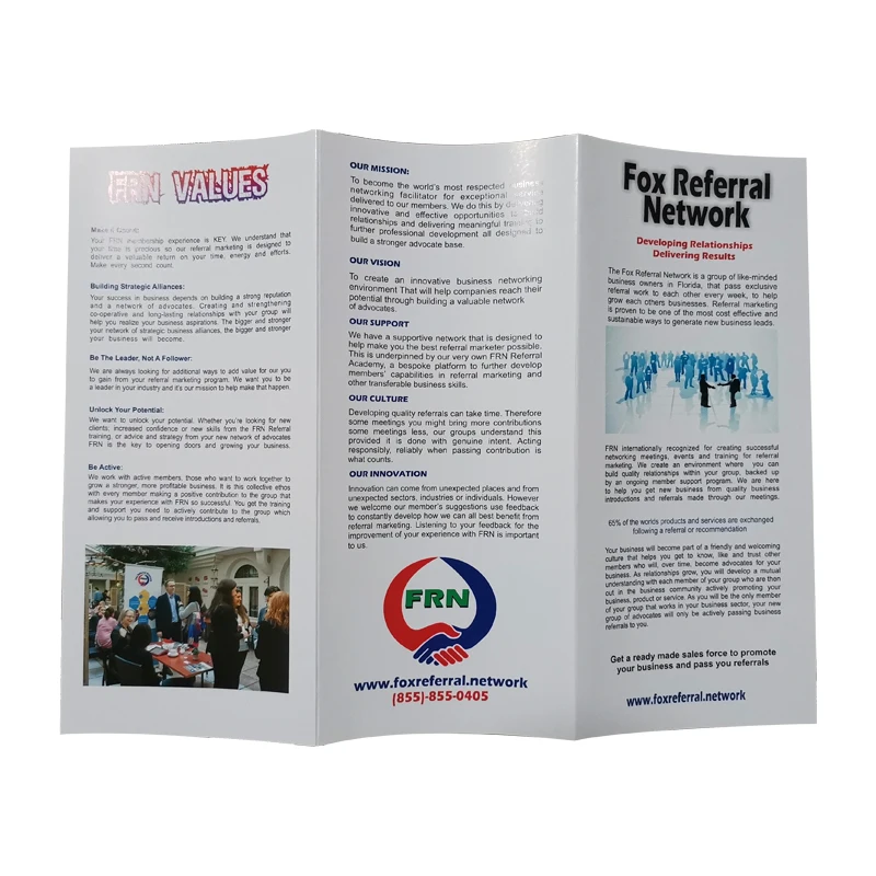 Zuoluo Newest Flyer Printing Custom Design with Quality 157g Papers