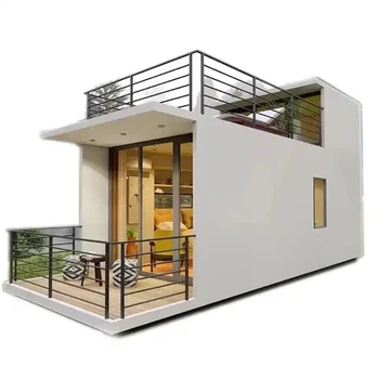 40ft container house prefab concrete houses prefab house container with 4 Bedroom