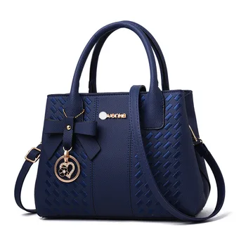 Large Bulk High Quality Lady Pu Leather Crossbody Shoulder Bag Fashion Luxury Handbags For Women