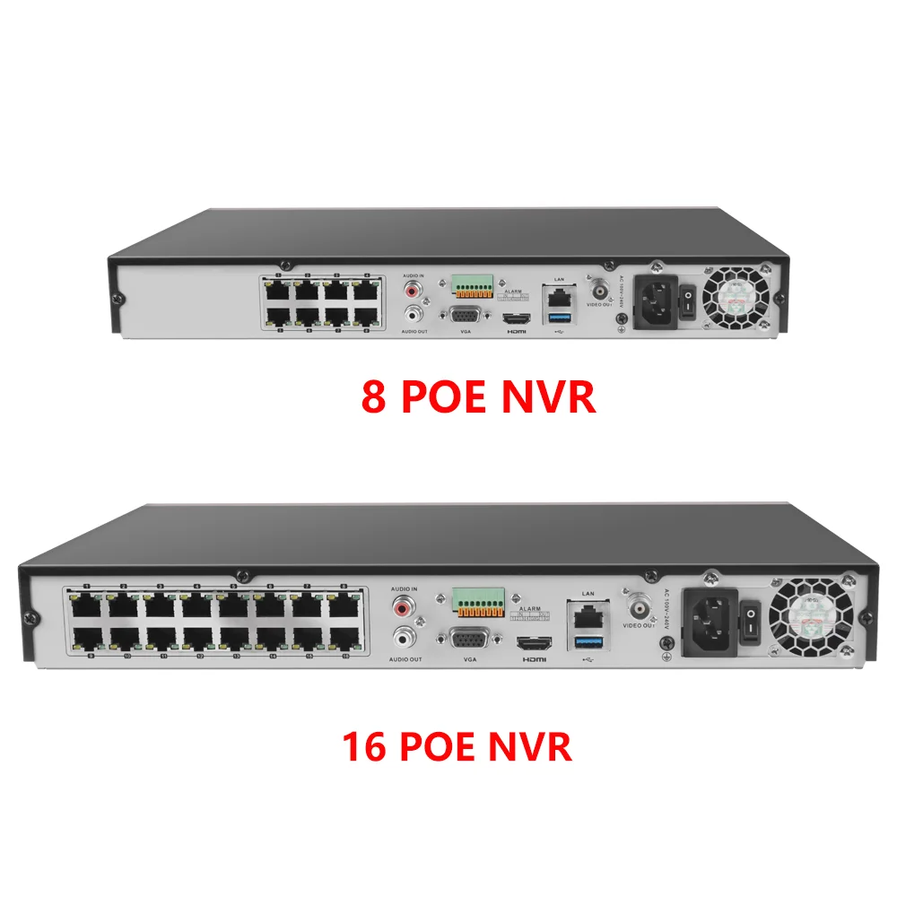Hlkvision DS-7616NXI-I2/16P/S 4K NVR with 16 POE Ports