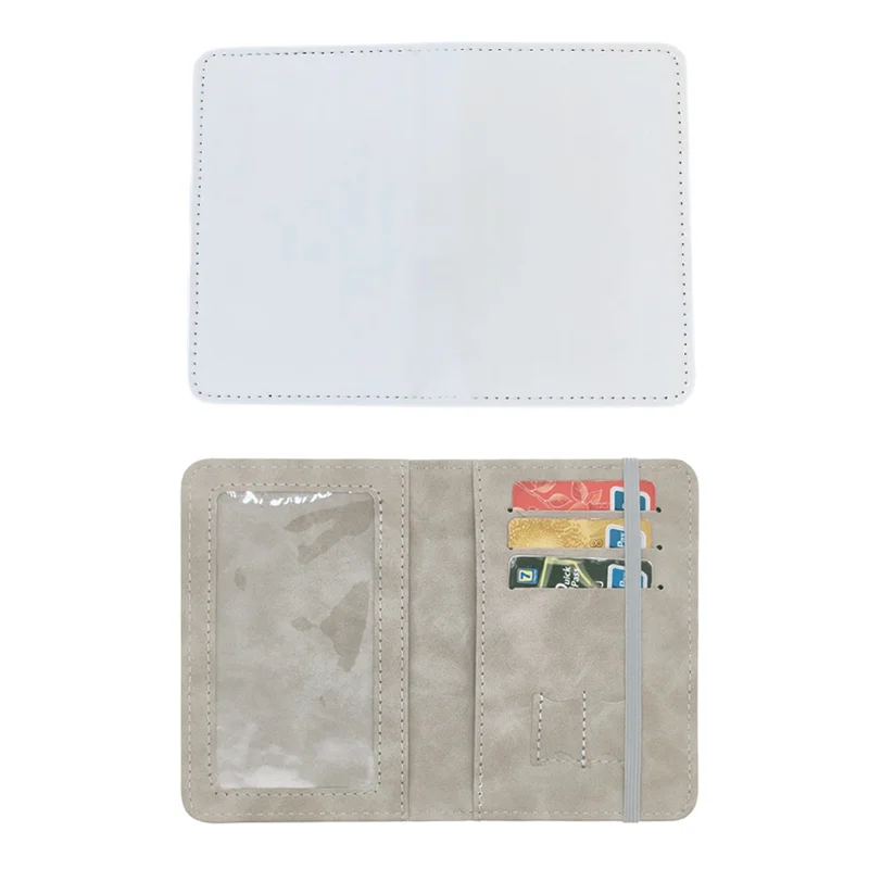 Hot Selling Pu Leather Sublimation Passport Cover Multiple Function ...