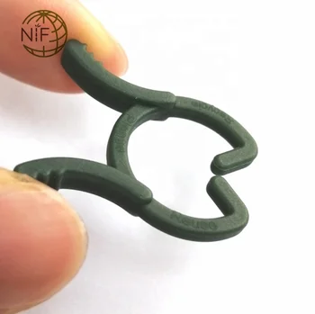 25mm Plastic plan support garden clips plant trellis connector clip