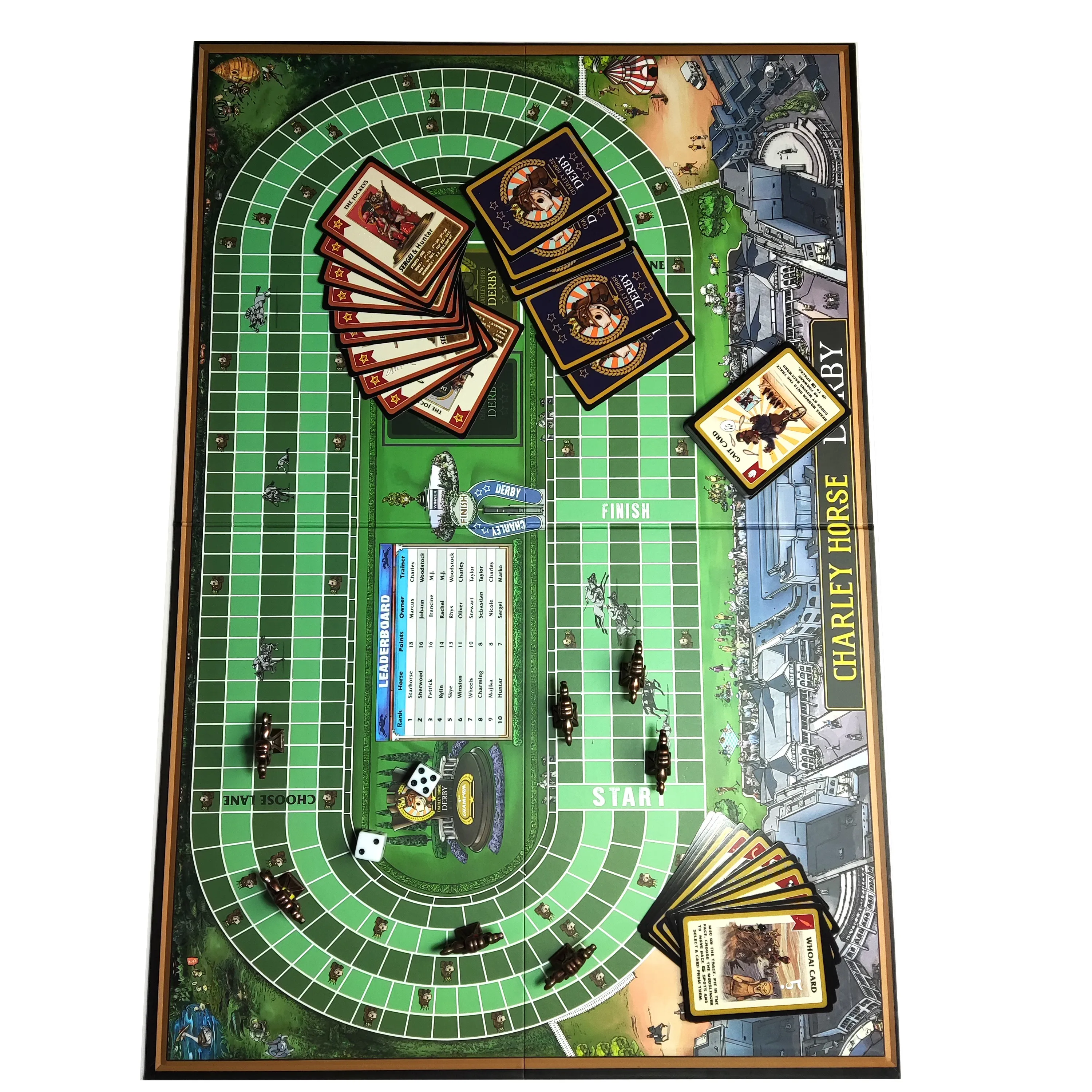 Premium Custom Board Game Printing Manufacturer Monopoli Style Crowdfunding Card Games Juego De Mesas Bulk Order Gift details