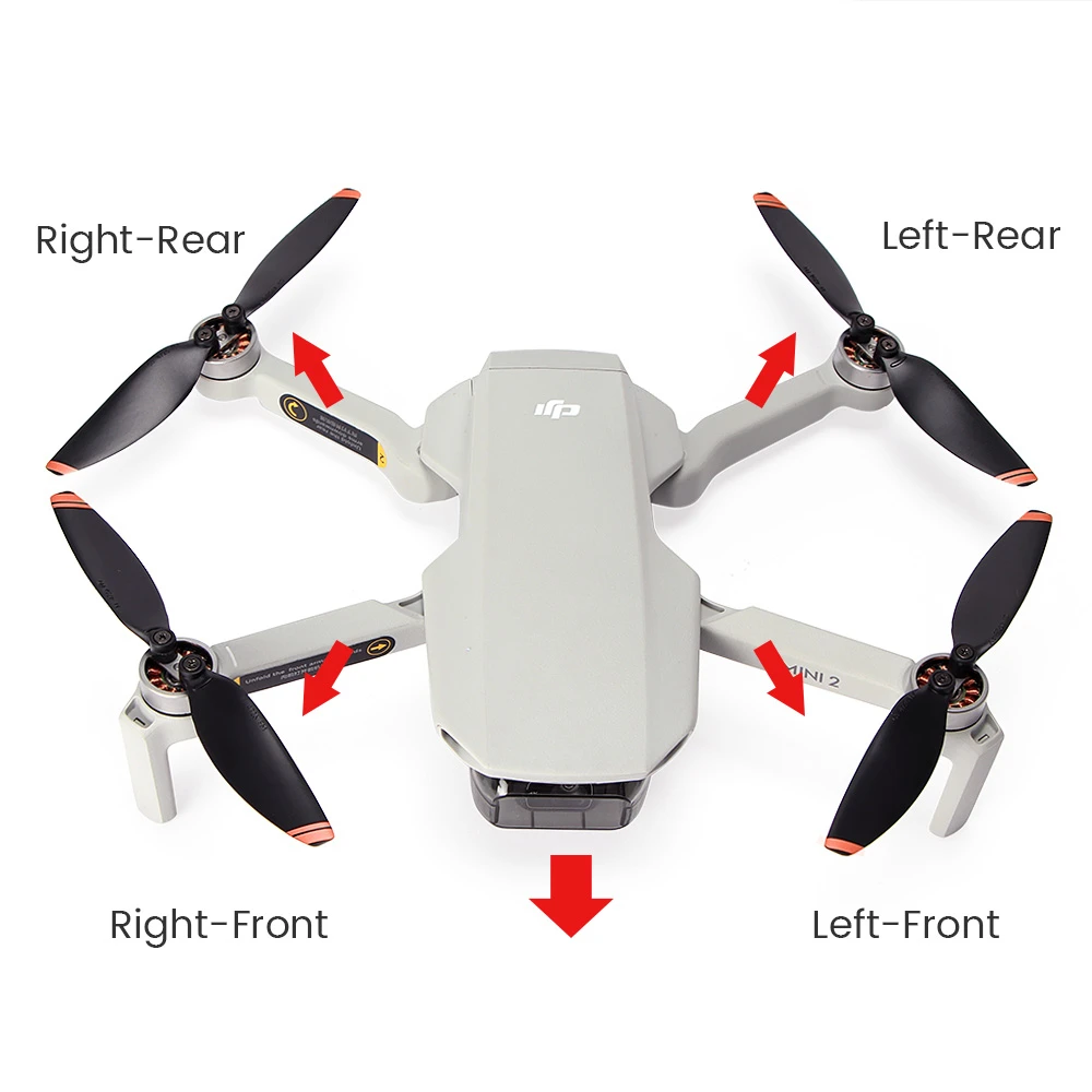 Original Used DJI Mini 2 Arm Shell Without Motor And Cable Arm Cover ...