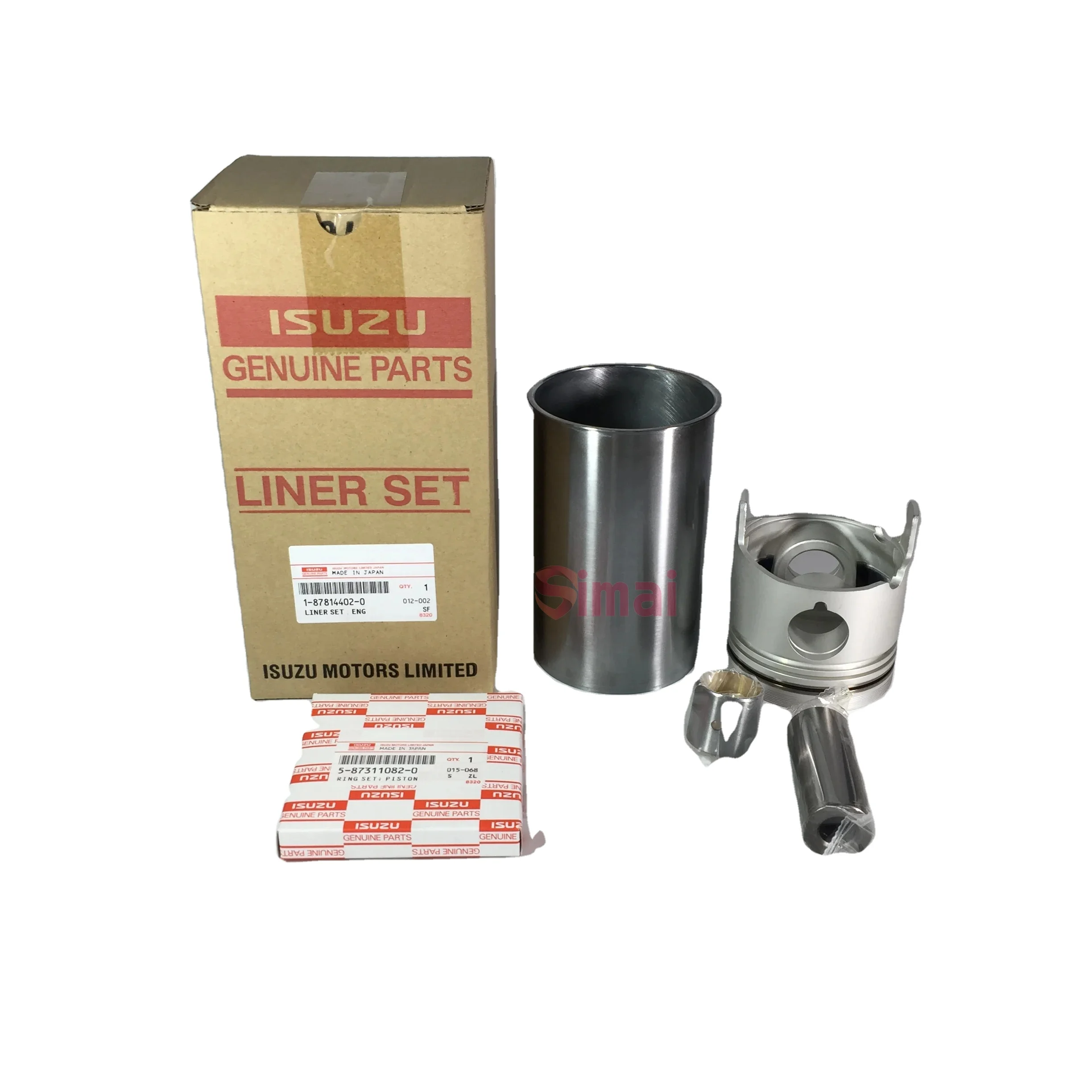 High Quality Engine Liner Kit 4HE1 4HF1 4HG1 Piston Liner Kit for Isuzu Engine