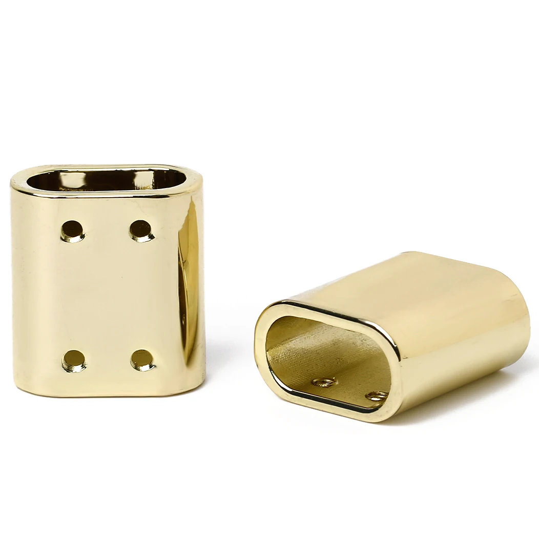 2 Strap Metal Rope Stopper And Cord End Tassel Caps Leather Cord Zip