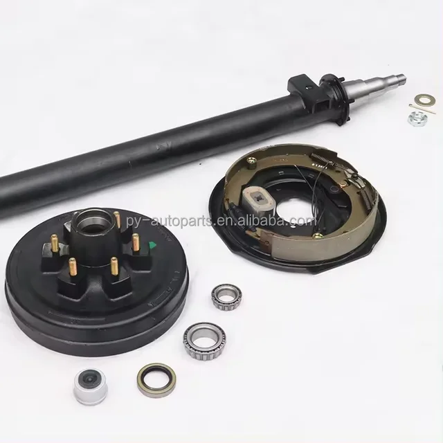 Small 5200 Lbs Utility Trailer Axle Spare Parts Trailer Parts & Accessories
