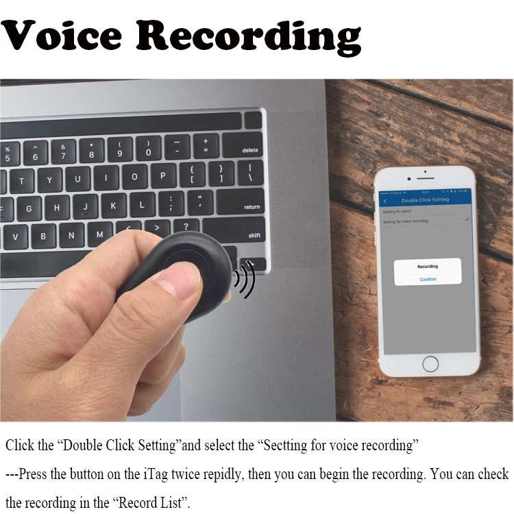 Retekess TH104 Localizzatore Di Chiavi Wireless Localizzatore Di Chiavi - Foto 5