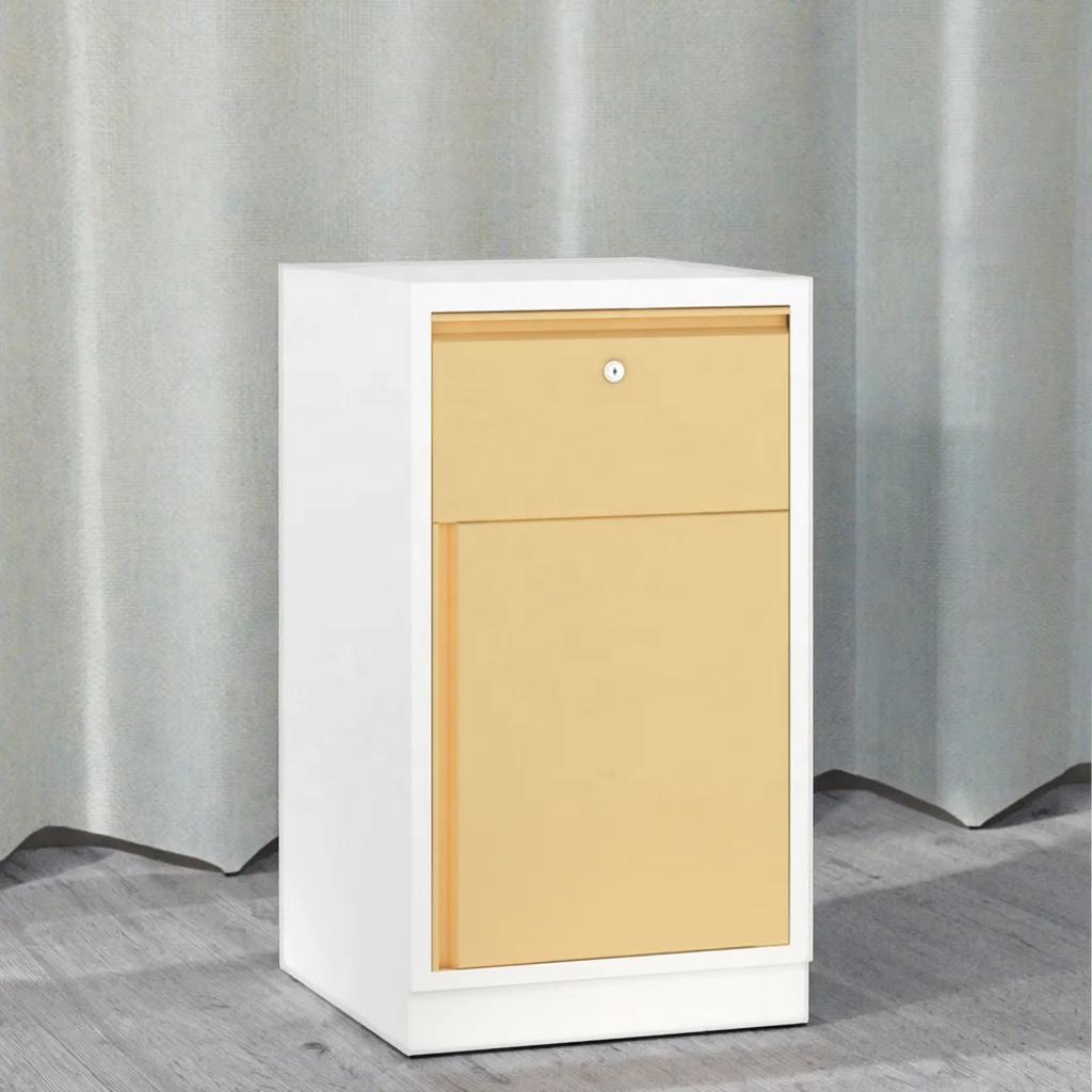 Medical Grade Modern Hospital Cabinet Single Drawer Sterile Instrument Storage Unit Antimicrobial Coat Full Extension School 4