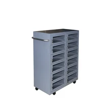 Movable Tool Trolley Medical Facility Storage Cabinet Trolley