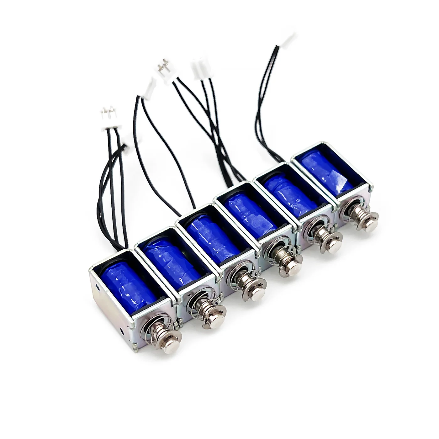 Custom Micro Open Frame Solenoids Dc 6v 12v 24v Mini Linear Push Pull Solenoid Electromagnet