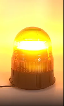 Single bolt mount led warning strobe lights 12V 24V led forklift truck warning light Amber blue red warning beacon light