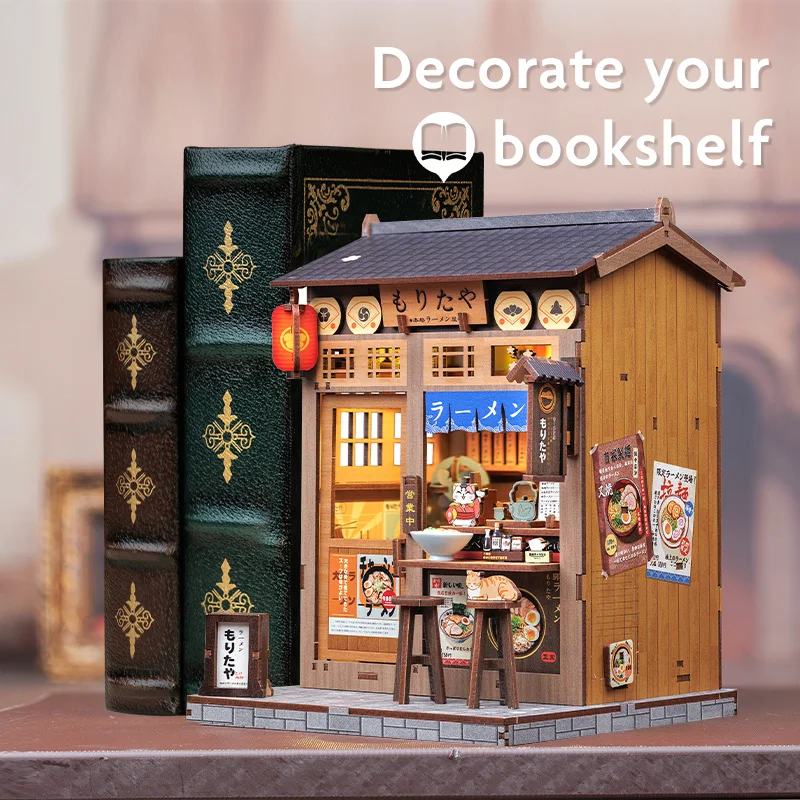 Cutebee CWGC205 - DIY Book Nook Kit - 3D Wooden Puzzle