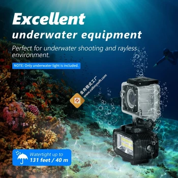 Neewer LED-20 20PCS Underwater 40m Diving Lamp Waterproof Video LED Light for DV Camera Gopro Hero4 3&Other Action Camera detail image