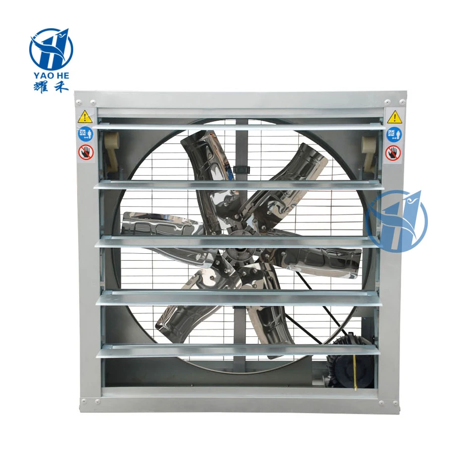 Electric Agriculture Exhaust Fan, 50-Inch, Solar, 1380 - detail 42