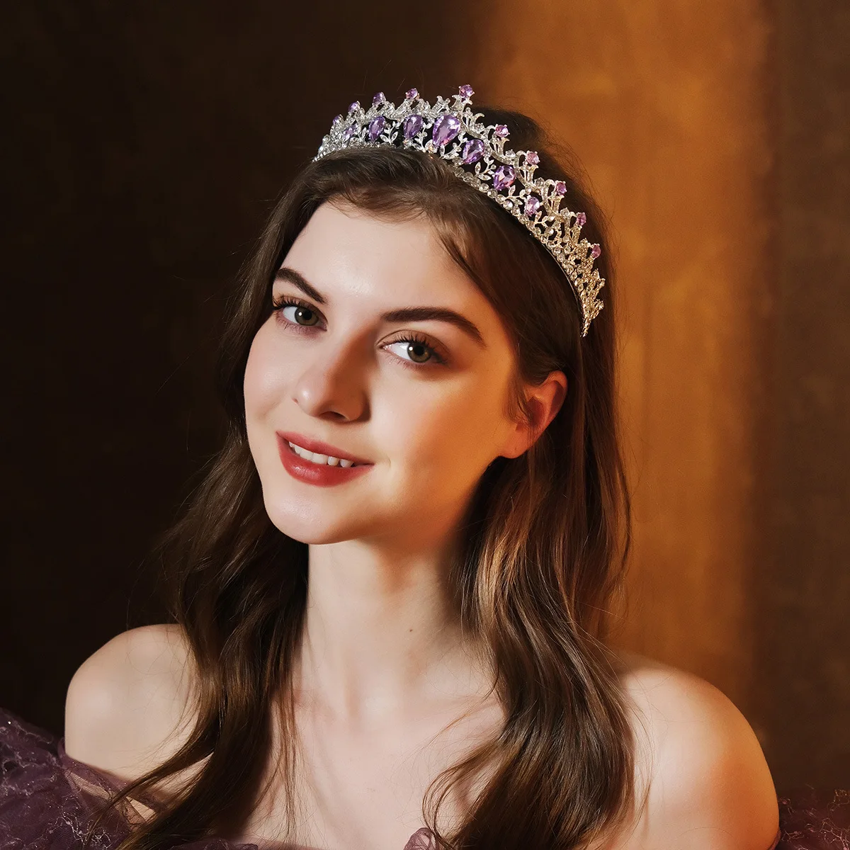 Tiara Adjustable Crystal Tiara – ZAXIE by Stefanie Taylor