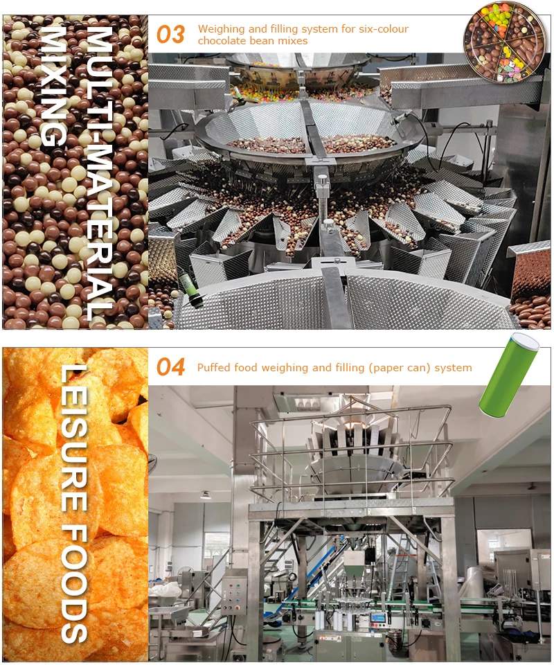 Continuous Stainless Steel 304/316 Mesh Bag Packaging Machine with 25-40 BPM Speed for Fast Sealing