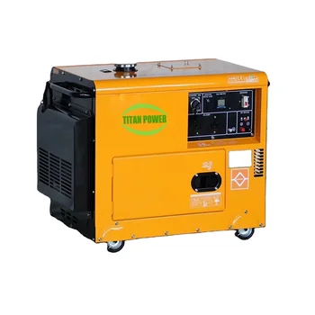Portable Electrical Generador Electrico Genset For Home / 5kw 5kva 8KW 10kva Power Silent Electric Diesel Generator