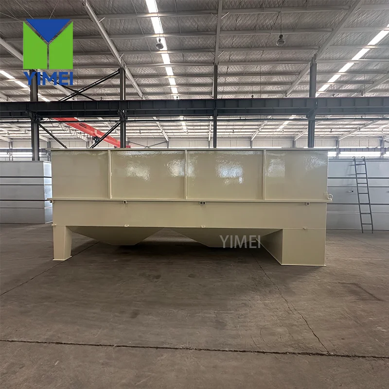 Clarifier PP Inclined Tube or Plate Water Filter Purification Plant Used for Home Farm Manufacturing FRP Plastic Media Sediment