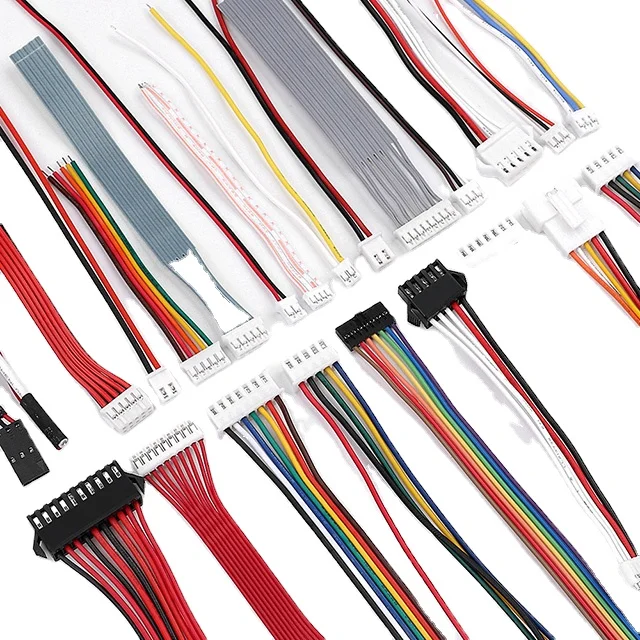 28AWG Arduino 3D Printer 2.54mm Pitch 4 Pin Dupont PI Breadboard Ribbon Jumper Cable Wiring Harness