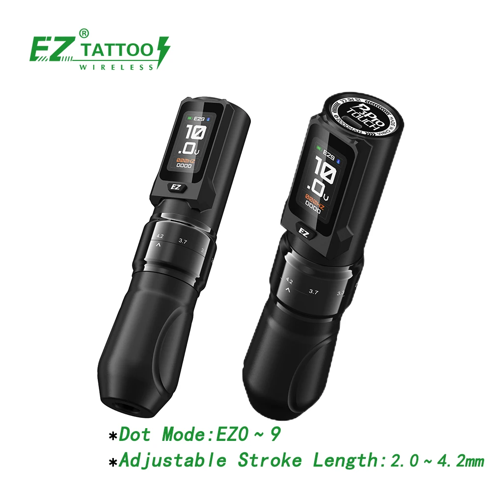 その他 EZ3 Pro touch Tattoomachine EZ P3 Pro & Ubiratan Amorim Wireless Tattoo Pen Machine