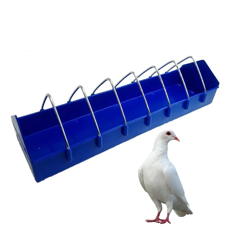 60cm Good Quality Plastic Pigeon Feeder Trough Quail Bird Feeder Saving Food Good Price
