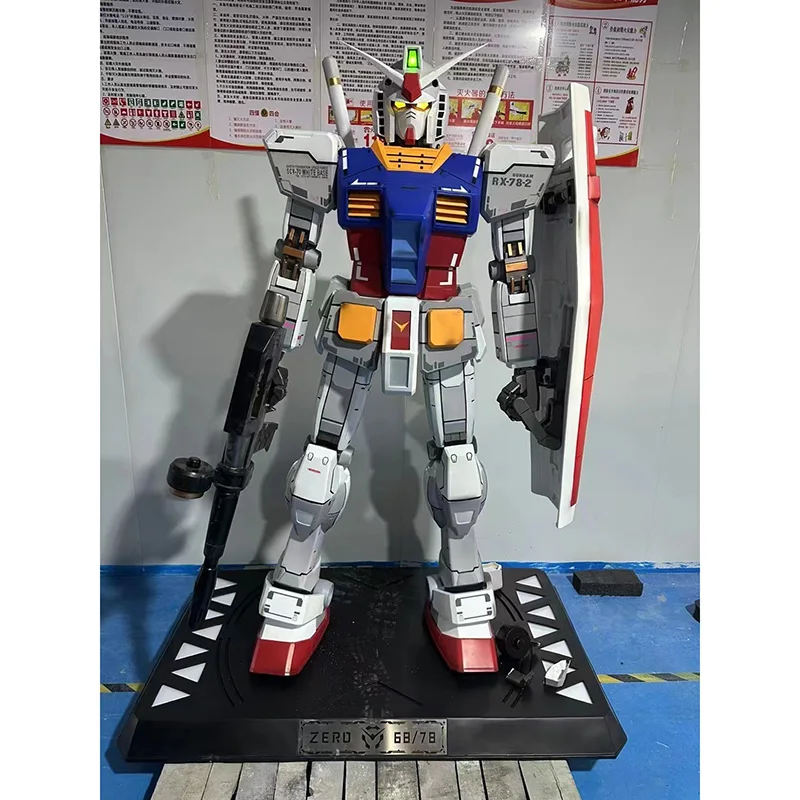 2024 Hot Selling Home Decoration Like Real LIfe Size Fiberglass Gundam