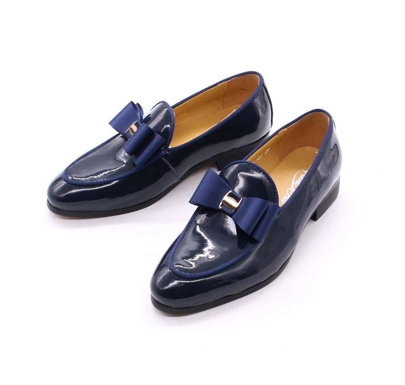 Scarpe eleganti e oxford in pelle su misura per bambini scarpe da