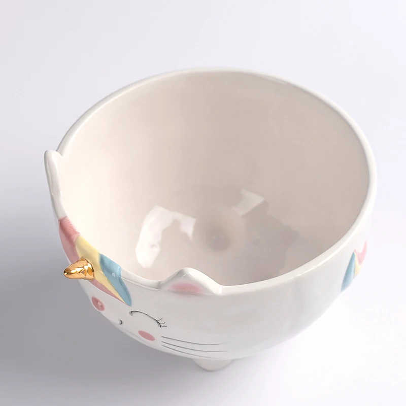 Palleon Ensemble de vaisselle licorne pour enfant - Assiette, bol à Palleon Ensemble de vaisselle licorne pour enfant - Assiette, bol à
