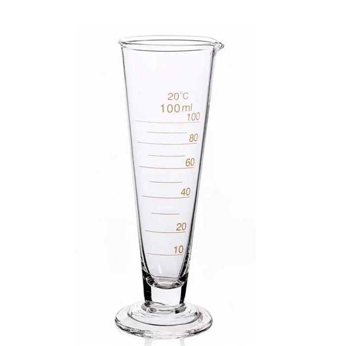  Graduated Cylinder 250mL Measuring Cup Conical Measure