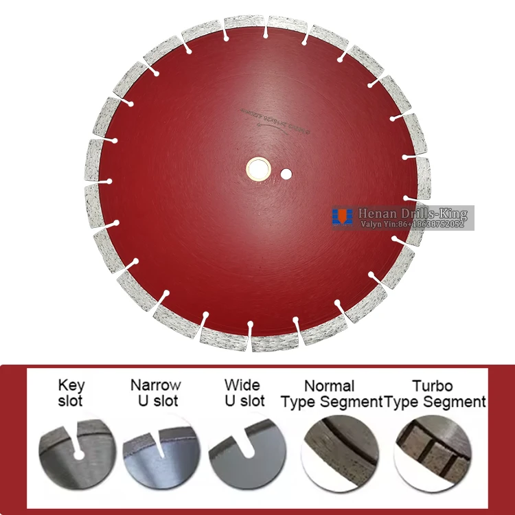 コンクリート石レンガ組積造用の14インチ乾式または湿式切断汎用