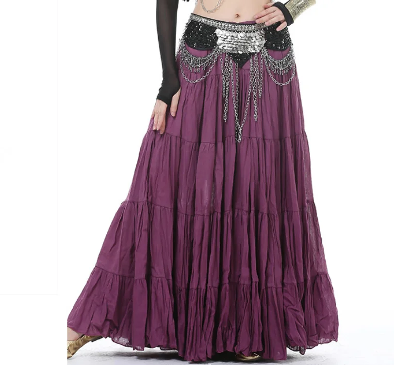 フラメンコ Belly dance skirt Super Large 17 Yard Flamenco Belly Dance Skirt - 720 Degrees