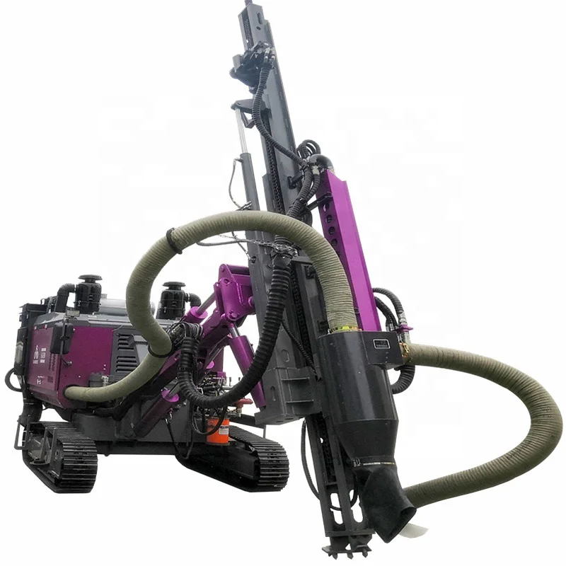 Crawler Mining Drilling Rig Rock Blasting Drilling Machine Hydraulic ...