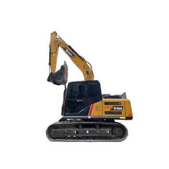 Sany 155 second-hand excavator sold 90% new medium-sized hook machine in China's construction machinery trading market