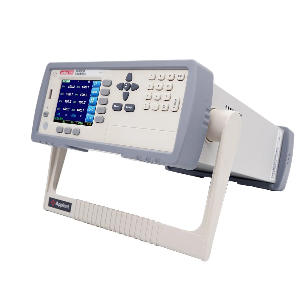 AT4508  Benchtop Multi Channel Thermometer Digital Temperature Tester