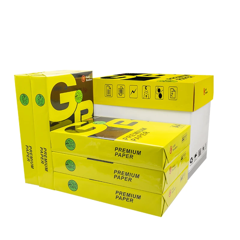  Q Connect A4 80gsm Bright Yellow Ream Coloured Copier