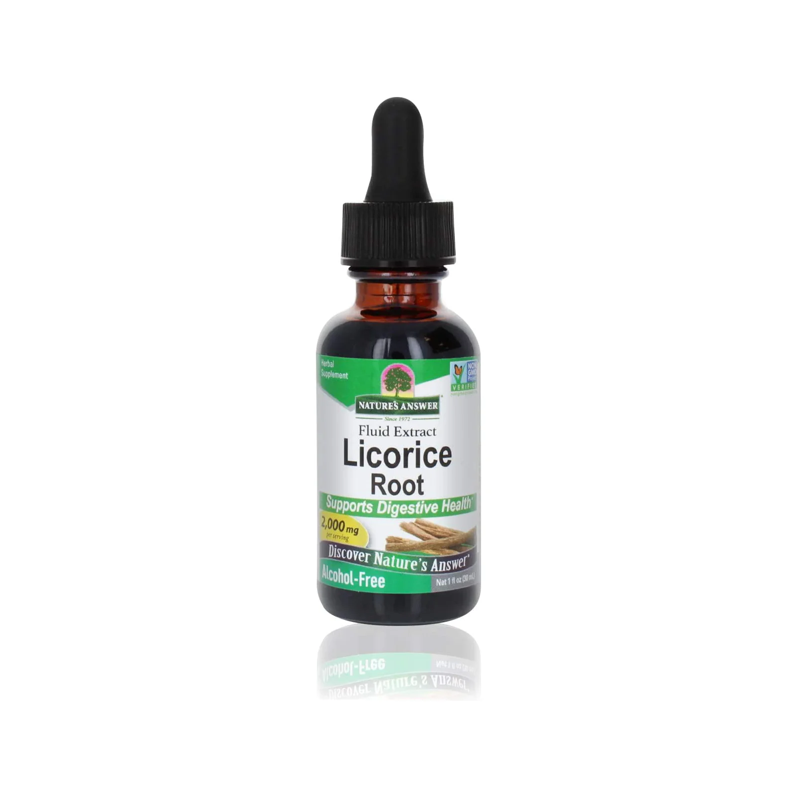 Licorice Root Supports Digestive Health Fluid Extract Alcohol Free 100