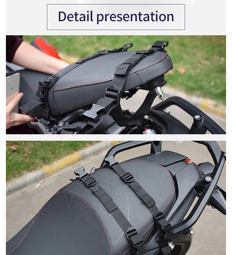 Gr Super Capacity Motorcycle Saddle Bag Side Bag Bilateral Helmet Bag ...