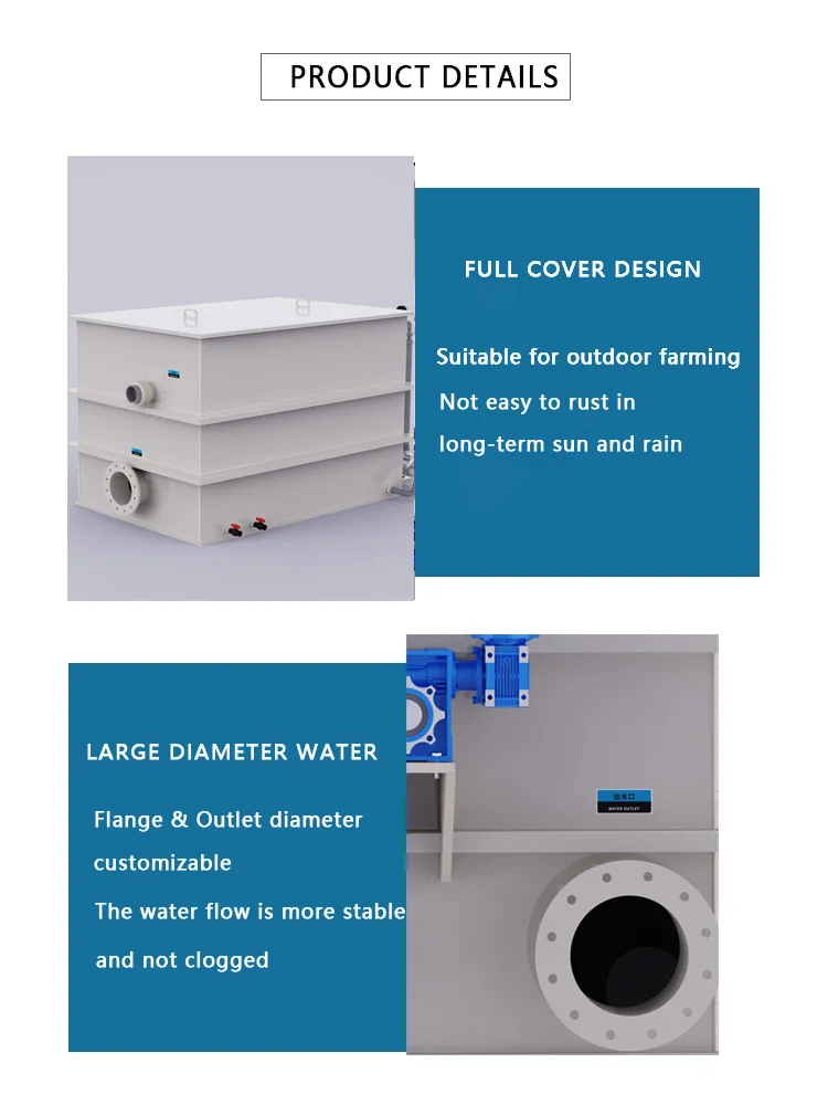 Customized Aquaculture 74 Microns Water Treatment Mesh Filtration Box ...