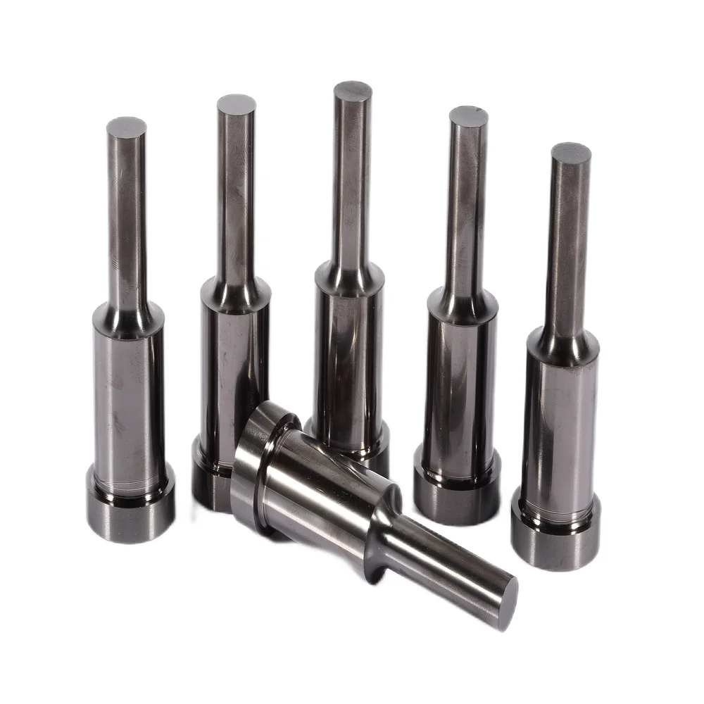 OEM mold steel special tungsten carbide tin coating hole punch and die Straight Punches ejector press punch pins