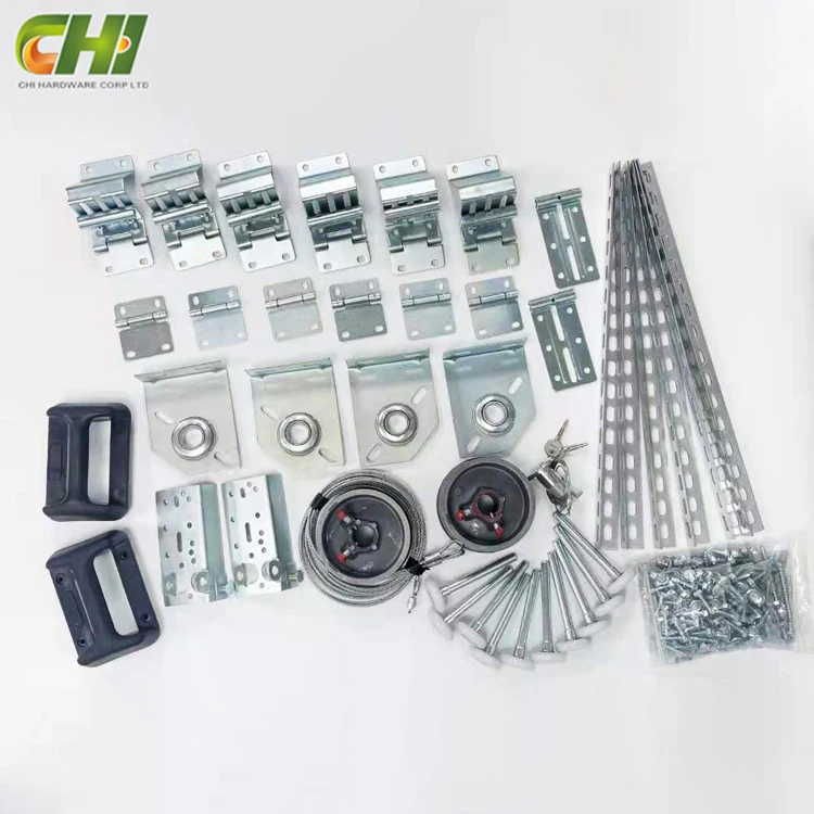 CHI Gaco Steel Garage Door Hardware Box Durable Sectional Door Accessory Port De Garag Sectionnel Garage Herrajes Para Puertas