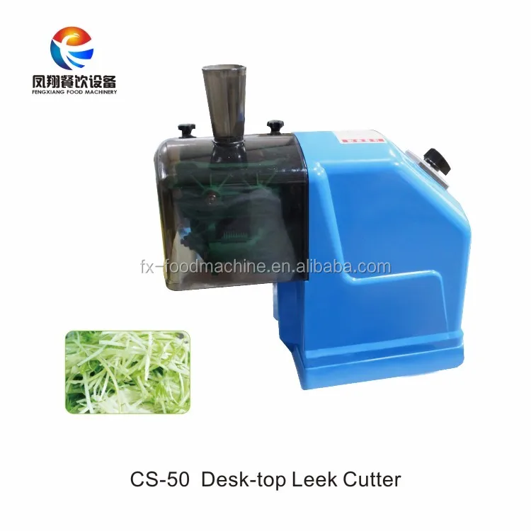 CS-50Automatic Spring Onion Leek Cutting Machine Green Onion Shredder