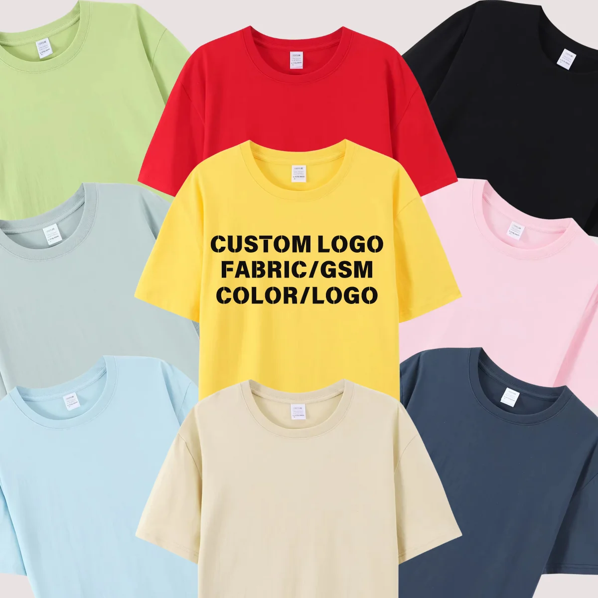 Wholesale-Blank-T-Shirts Printed T-Shirts Dtg Custom Screen Printed T -Shirt Men'S Short-Sleeved T-Shirt for Men