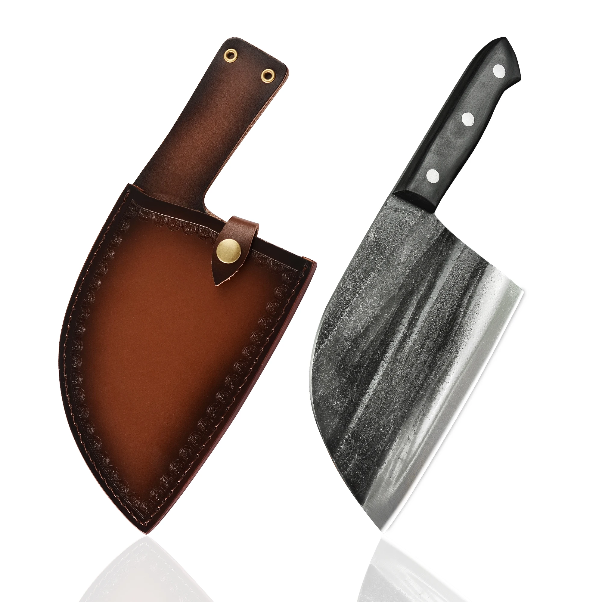 Xingye Hot Kitchen Knives Set Stainless Steel Forging Hammer