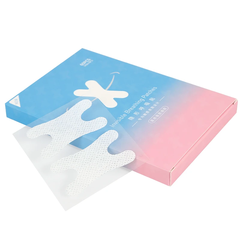 Индивидуальная x-образная невидимая лента для сна улучшенная Мягкая дышащая детей дыхания в носу